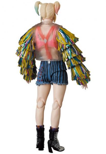 Birds of Prey MAF EX Action Figure Harley Quinn (Caution Tape Jacket Version)