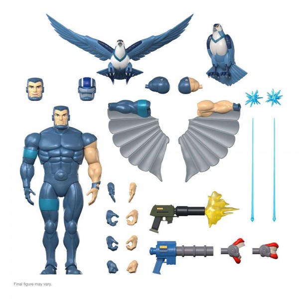 Silverhawks Ultimates Actionfigur Steelwill
