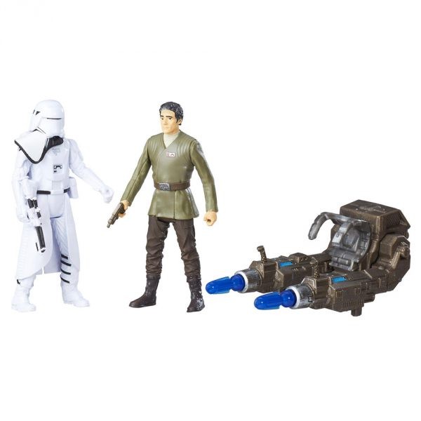 Star Wars Force Awakens Actionfiguren 10 cm 2-Pack Snowtrooper Officer vs. Poe Dameron (VII)