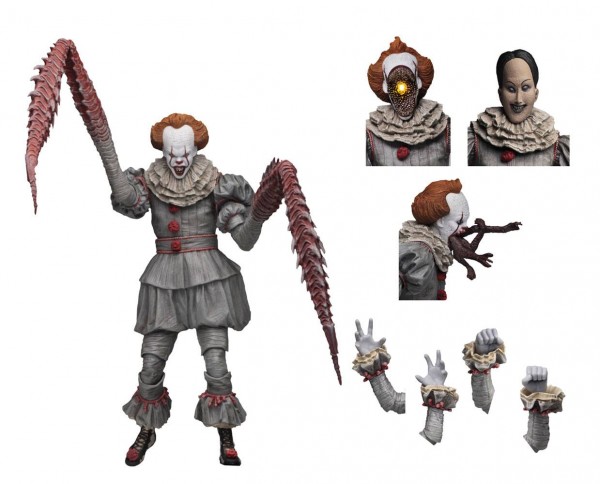 B-Ware Stephen Kings Es 2017 Actionfigur Ultimate Pennywise (Dancing Clown) 18 cm - LED defekt