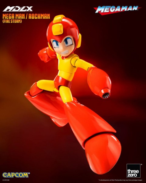 Mega Man MDLX Actionfigur Mega Man / Rockman (Fire Storm) 10 cm