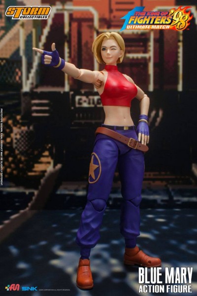 King of Fighters '98: Ultimate Match Action Figure 1/12 Blue Mary