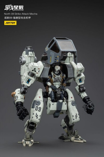 Battle For the Stars Action Figure North 09 Strike Attack Mecha