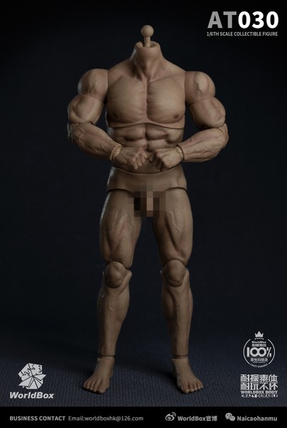 Worldbox 1/6 Male Figure Body Strong & Durable