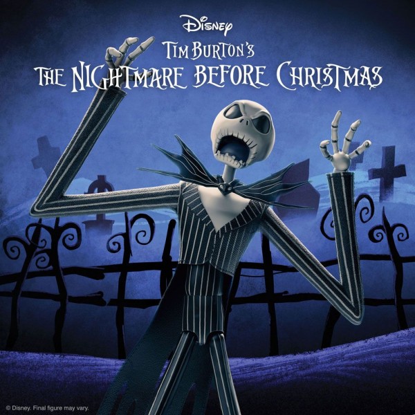 Nightmare Before Christmas Disney Ultimates Action Figure Jack Skellington