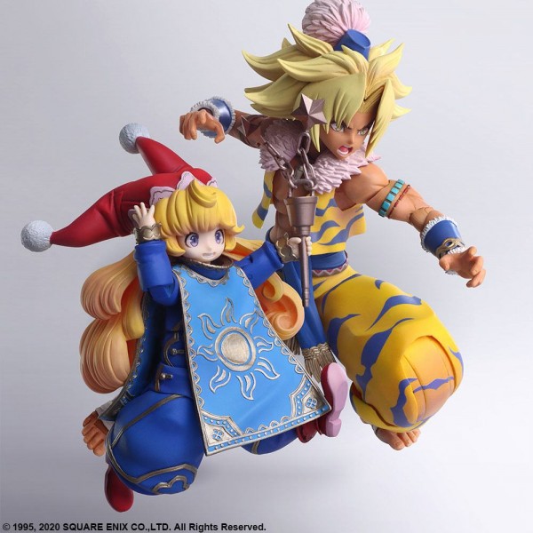Trials of Mana Bring Arts Action Figures Kevin & Charlotte (2-Pack)