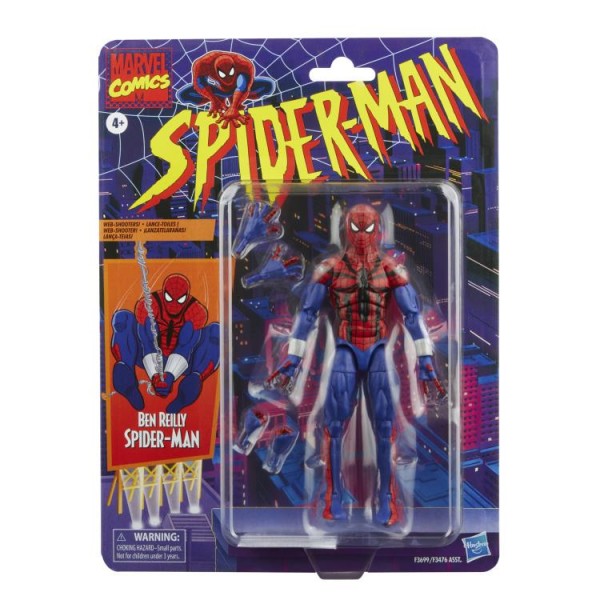 Spider-Man Marvel Legends Retro Actionfigur Ben Reilly Spider-Man