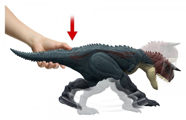 Jurassic World: Survival Action Figure Charge 'N Chomp Carnotaurus
