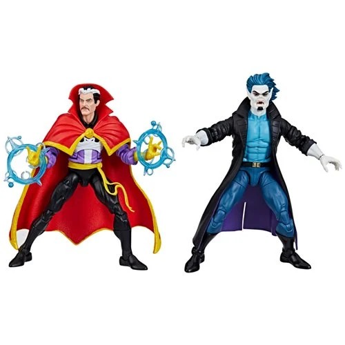 Spider-Man: The Animated Series Marvel Legends Doctor Strange &amp; Morbius 6-Inch Action Figures