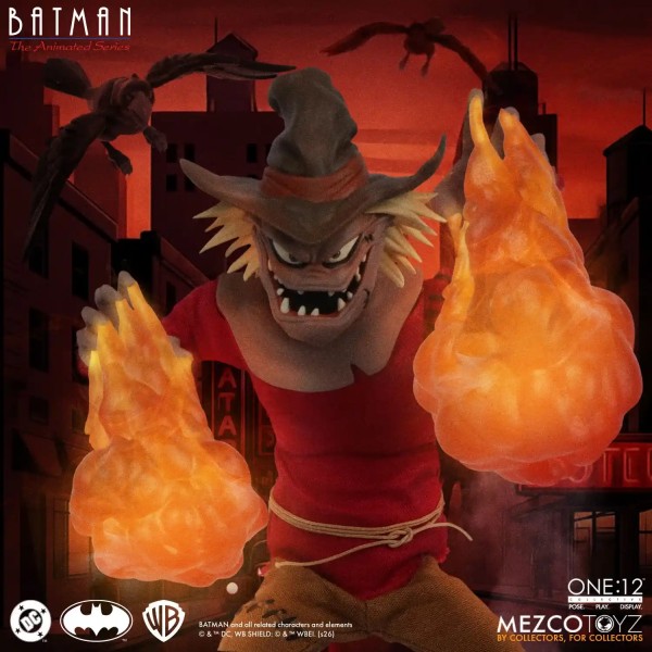 Batman: The Animated Series Actionfigur 1/12 Scarecrow 17 cm