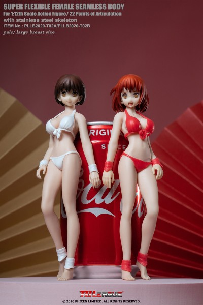 Phicen / TBLeague 1/12 Female Body with Animated Head (Version A)