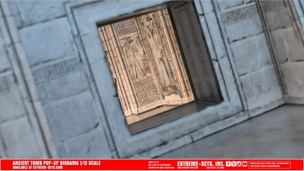 Extreme Sets Ancient Tomb Pop-Up Diorama 1/12