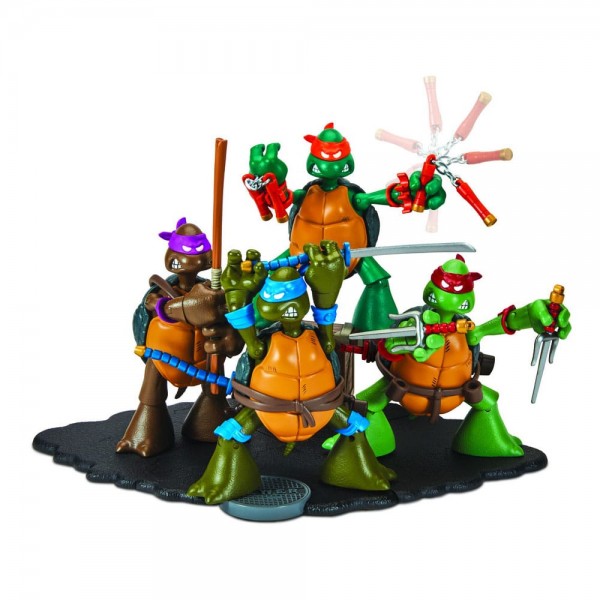 Teenage Mutant Ninja Turtles Actionfiguren 40th Anniversary 10 cm Sortiment (4)