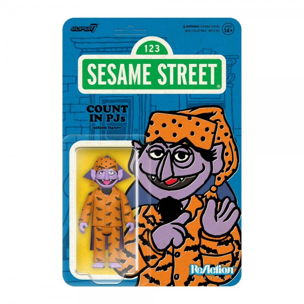 Sesame Street ReAction Wave 6 Count Von Count (PJs)