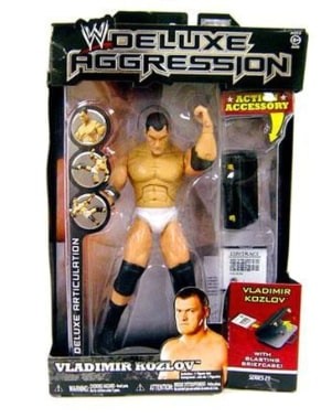 B-Stock WWE Deluxe Aggression #21 Vladimir Kozlov - damaged packaging