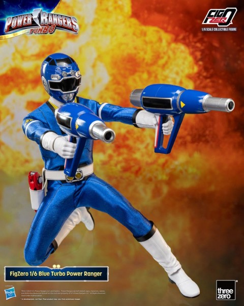 Power Rangers Turbo FigZero Actionfigur 1/6 Blue Turbo Power Ranger 30 cm