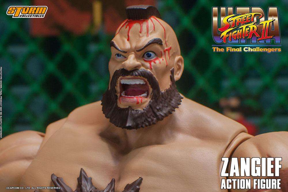 Zangief Storm Collectibles Street Fighter II The Final high quality Challengers