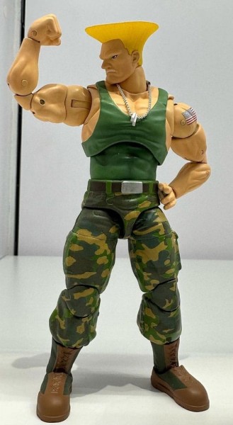 Ultra Street Fighter II: The Final Challengers Actionfigur 1:12 Guile 15 cm