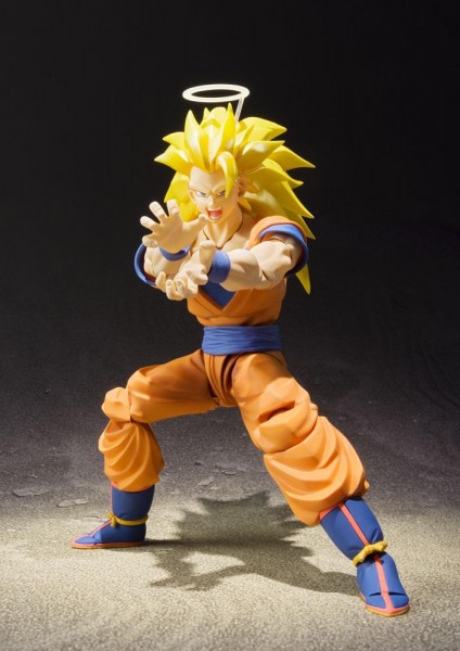Dragon Ball Z S.H. Figuarts Actionfigur SSJ 3 Son Goku 16 cm
