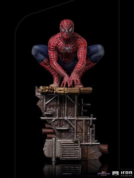 Spider-Man: No Way Home BDS Art Scale Statue Set 1/10 Spider-Man (Peter #1 + #2 + #3) Deluxe
