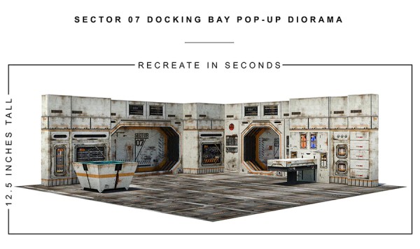 Sector 07 Docking Bay Pop-Up Diorama 1/12