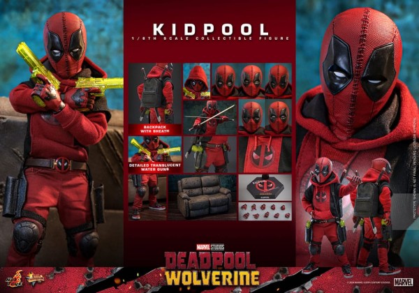 Deadpool & Wolverine Movie Masterpiece Actionfigur 1/6 Kidpool 22 cm