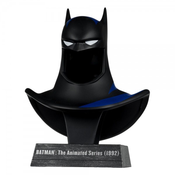 Batman: The Animated Series 1992 DC Direct Mini-Replik 1/3 Batman Maske Gold Label 19 cm