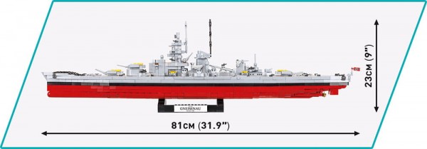 Historical Collection WWII - Battleship Gneisenau