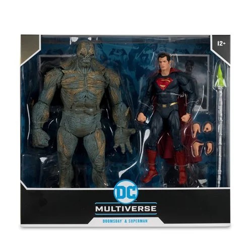 DC Multiverse Doomsday Megafig and Superman Batman v Superman: Dawn of Justice