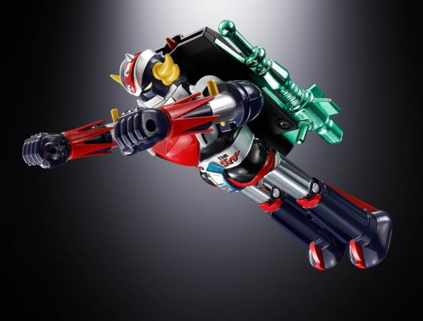 UFO Robo Grendizer Chogokin Actionfigur Deluxe Grendizer & UFO Spazer 14 cm