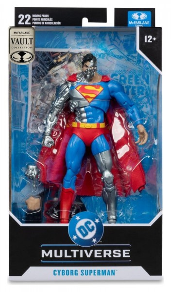 DC Multiverse McFarlane Vault Collection Actionfigur Cyborg Superman (Revenge of the Green Lanterns)