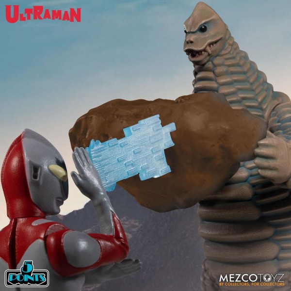 Ultraman '5 Points' Actionfiguren Ultraman & Red King Box-Set
