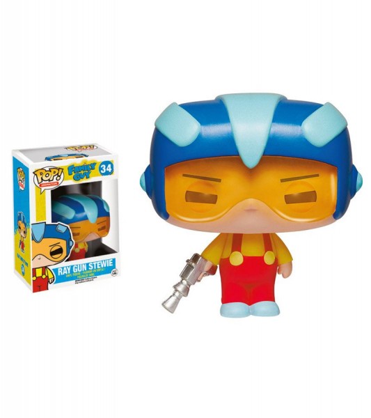 B-Ware Family Guy POP! Television Vinyl Figur Ray Gun Stewie 9 cm - defekte Verpackung