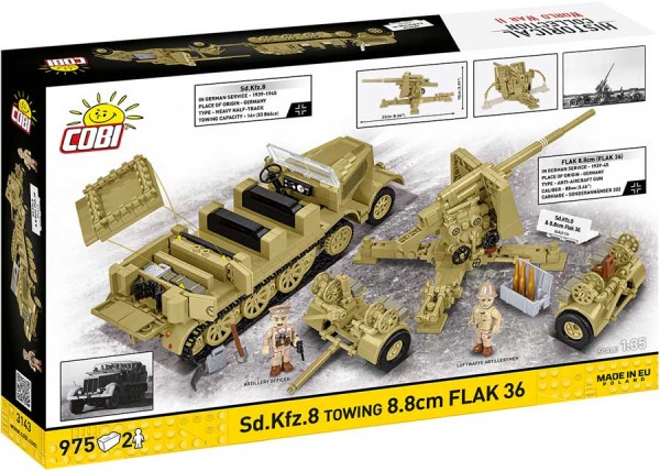 Historical Collection WWII - Sd.Kfz. 8.8 cm Flak 36