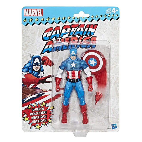 Marvel Legends Action Figure Super Heroes Vintage Captain America