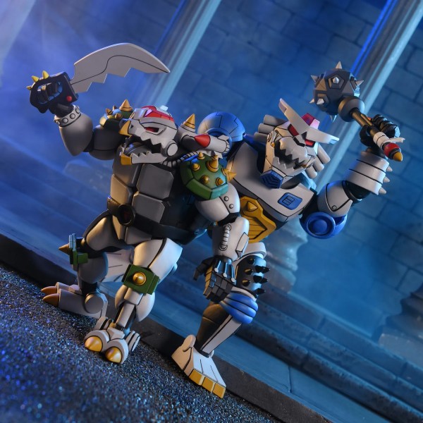 TMNT 2012 Cartoon Robo Tokka And Rahzar 2-pack Action Figures