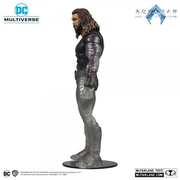 Aquaman and the Lost Kingdom DC Multiverse Actionfigur Aquaman (Stealth Suit with Topo) (Gold Label)