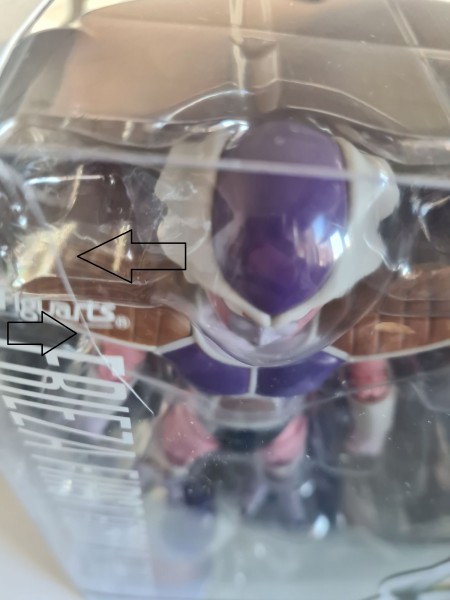 B-item Dragonball Z S.H. Figuarts Action Figure Frieza First Form & Frieza Pod Set 11 cm Re-Run