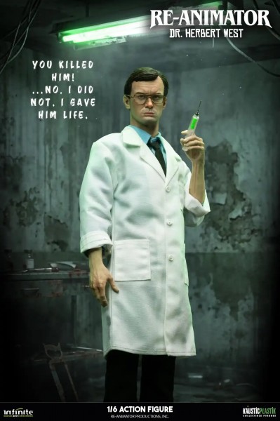 Re-animator Doctor Herbert West 1/6 Action Figure Standard Edition