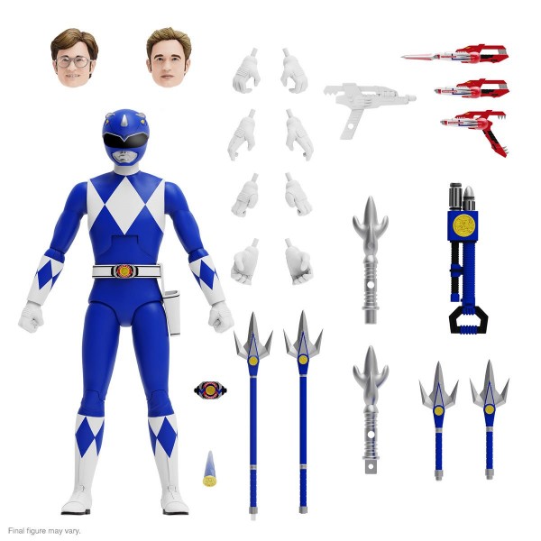 Power Rangers Ultimates Actionfigur Mighty Morphin Blue Ranger