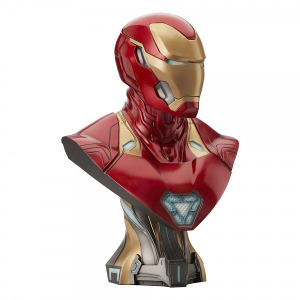 Marvel Legends in 3D Büste 1/2 Iron Man MK50