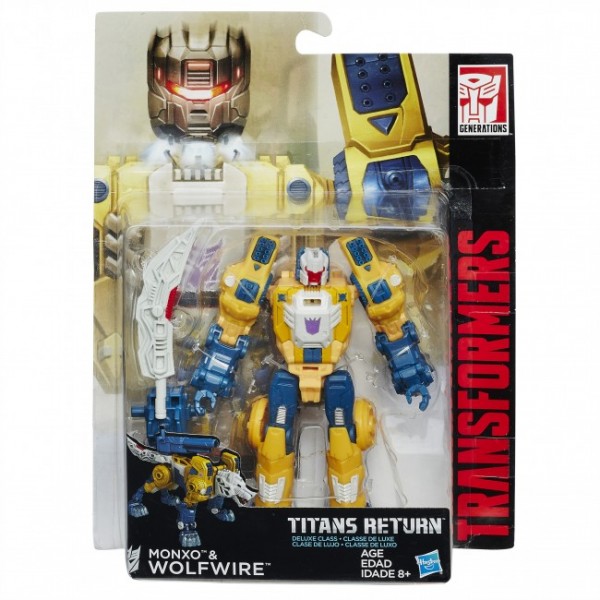 Transformers Titans Return Deluxe Carded Wolfwire
