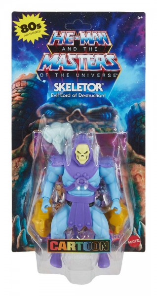 Masters of the Universe Origins Core Filmation Skeletor Actionfigur