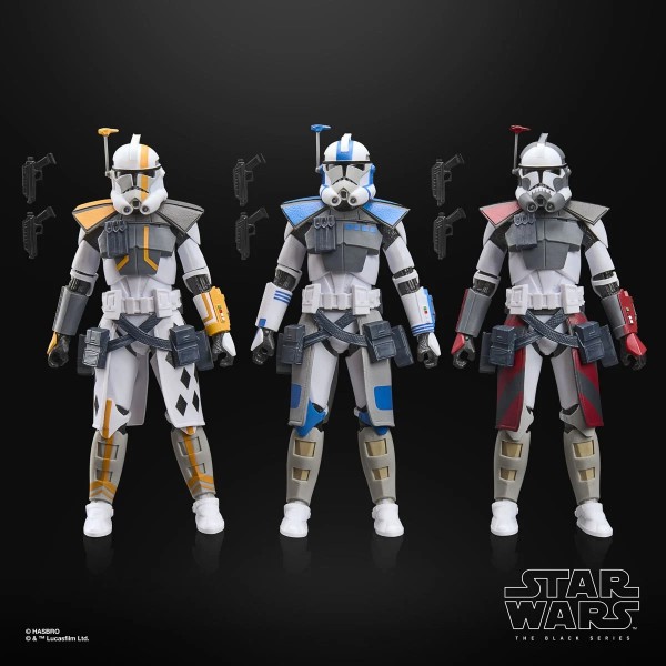 Star Wars The Black Series ARC Trooper Battle Pack Havoc, Colt, Blitz Actionfiguren