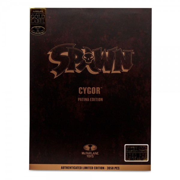 Spawn Megafig Actionfigur Cygor Patina Edition (Gold Label) 30 cm