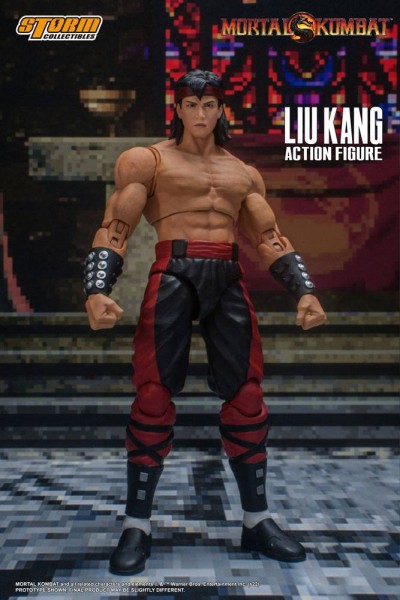 Mortal Kombat Action Figure 1/12 Liu Kang with Dragon