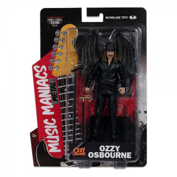 Ozzy Osbourne Metal Music Maniacs Action Figure Ozzy Osbourne 15 cm