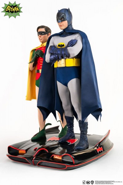 DC Comics Diorama Statue 1/4 Batman & Robin 1966 52 cm