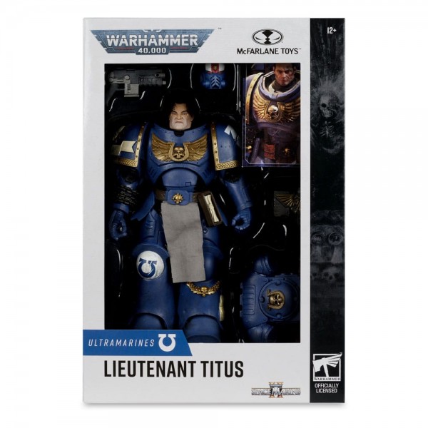 Warhammer 40,000 Actionfigur Ultramarines: Lieutenant Titus 18 cm