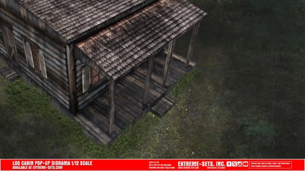 Extreme Sets Log Cabin Pop-Up Diorama 1/12